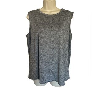 Athleta Charcoal Muscle Tee